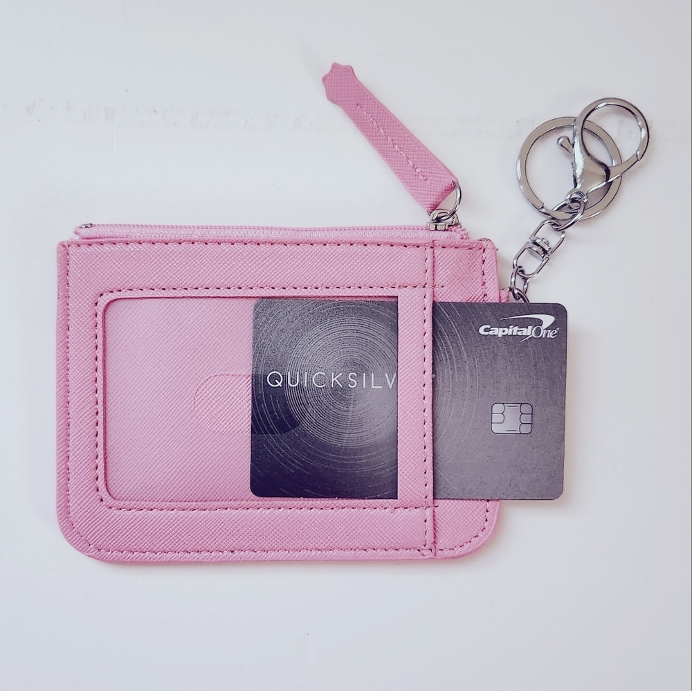 Hello Kitty with Peace Sign Keychain Wallet - Picture 3 of 5